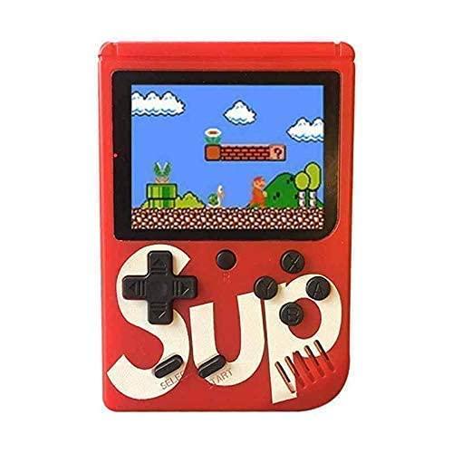 400 in 1 Sup Video Games Portable, Led Screen and USB Rechargeable, Handheld Console, Classic Retro Game Box Toy for Kids Boys & Girls (Multi Color ,1 pcs) 927b2d-76