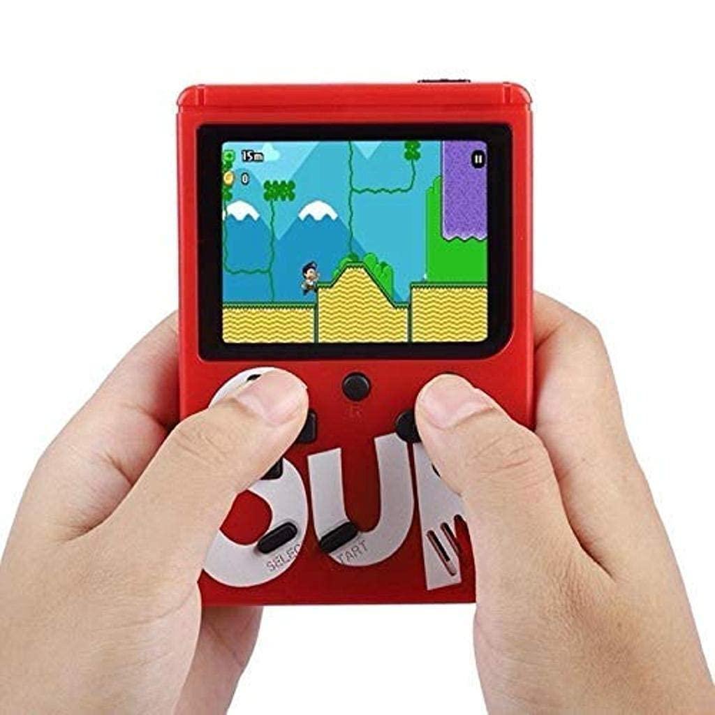 400 in 1 Sup Video Games Portable, Led Screen and USB Rechargeable, Handheld Console, Classic Retro Game Box Toy for Kids Boys & Girls (Multi Color ,1 pcs) 927b2d-76