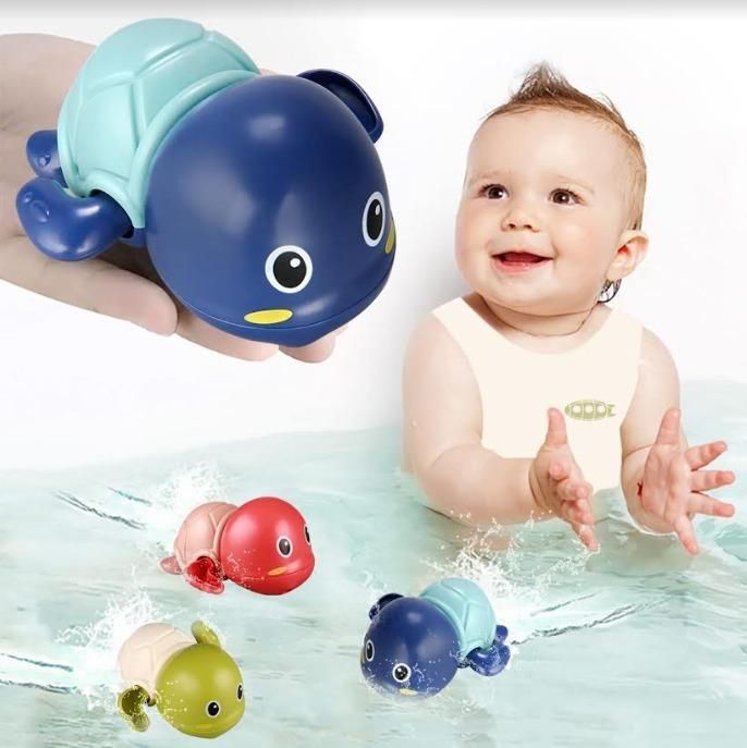 Cute Swimming Turtle Bath Toys for Kids Wind Up Toys for 1 Year Old Kids 927b2d-76