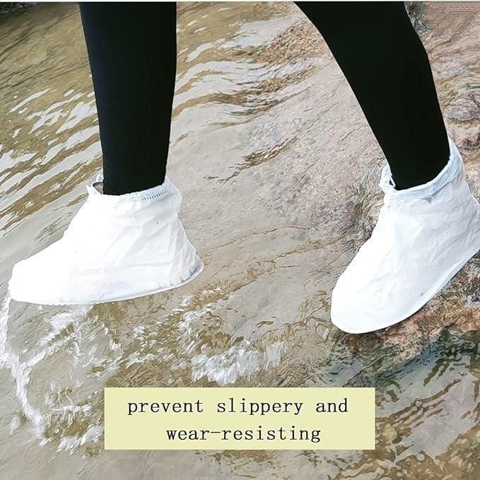 Reusable Portable Easy-to-wear Rain Shoe Cover 927b2d-76