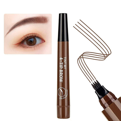 Waterproof 4 Points Microblading Eyebrow Pen with a Micro-Fork Tip Applicator 927b2d-76