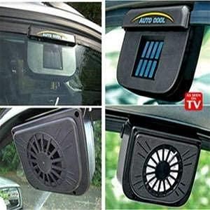 Solar Sun Power Car Auto Air Vent Cool Fan 927b2d-76