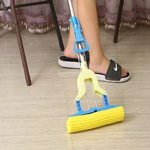 Mop Folding Squeeze Sponge Floor Cleaning mop. 927b2d-76