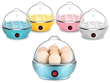 Egg Boiler-7 Egg Electric Boiler For Steaming, Cooking, Boiling and Frying 927b2d-76