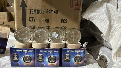 3D Crystal Lamp Ball(Assorted Design) 927b2d-76