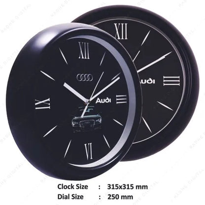 Round Shape Wall Mounted Analog Clock